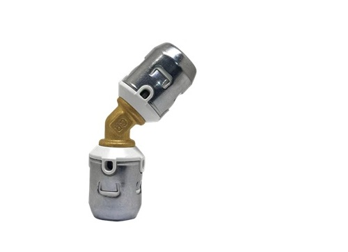 PEX Push-fit 45 degree <br> (Type F6)